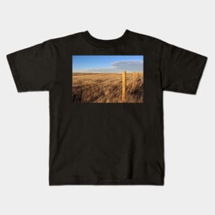 Montana Fence Line Kids T-Shirt